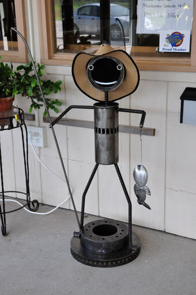 North River Campgrund stuff inside